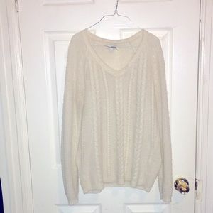 Oversized White Sweater